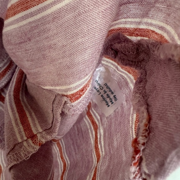 Marine Layer Lake Tank Dress in Lavender Stripe size XS - Picture 5 of 9